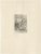 Le chapeau épinglé (La fille de Berthe Morisot et sa cousine) 3e planche. Etching realized by Renoir in 1894. Image...