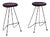 Mid Century Modern Greta Grossman Style Bar Stools- a Pair For Sale