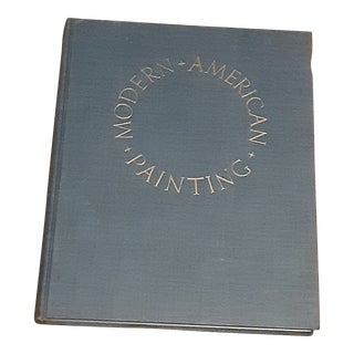 Delisting.1940 1st Edition "Modern American Painting" Large Coffee Table/Research Book by Peyton Boswell, Jr. For Sale