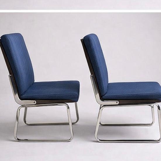 Wood Mid-Century Chrome & Rosewood Dining Chairs by Gordon Russell for Verco, 1960s, Set of 2 For Sale - Image 7 of 11