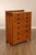 Stickley Mission Collection Oak Tall Chest Of Drawers Featuring Solid Oak Construction, Exposed Joinery, And Traditional...