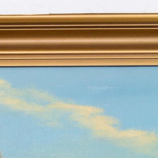 Christianshavn Port in Copenhagen Oil Painting by Frederik Wilhelm Svendsen For Sale - Image 11 of 11