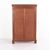 Display Cabinet in Hand-Polished Mahogany with Glass Doors, 1900 For Sale - Image 9 of 11