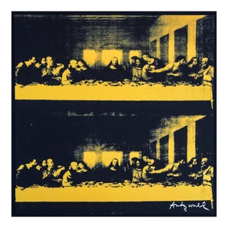 1986 Carnegie Museum of Art After Andy Warhol "Last Supper" Lithograph For Sale