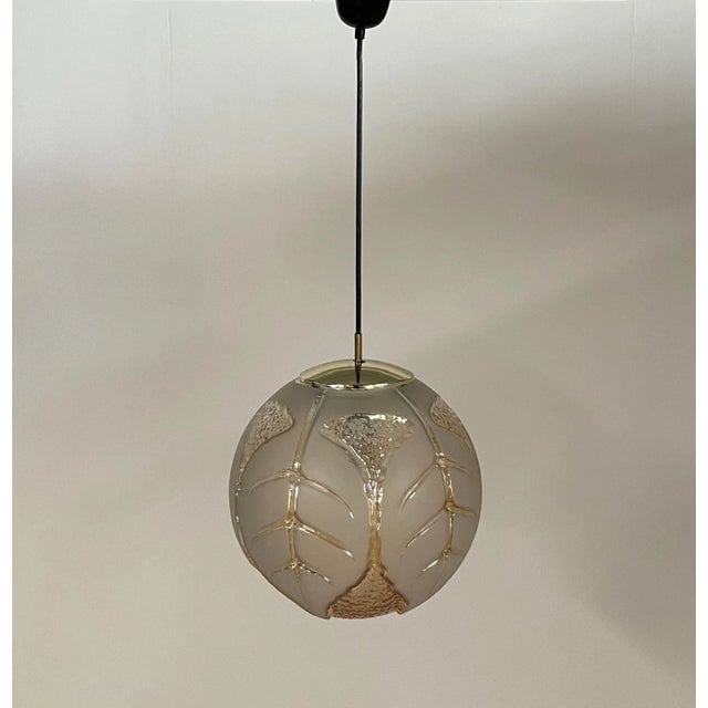 Large Crystal Pendant Lamp by Putzler Leuchten from Peill & Putzler, 1980s For Sale - Image 13 of 13