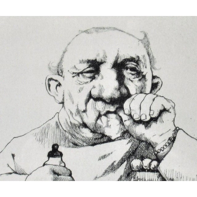 Charles Bragg, The Pediatrician, circa 1970 For Sale - Image 4 of 7