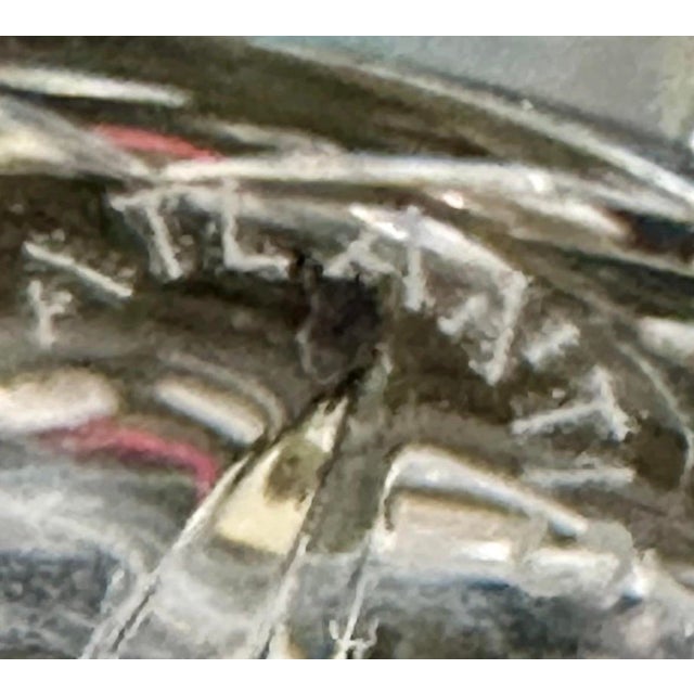 Late 20th Century Atlantis Crystal Ships Decanter and Wine Glasses Made in Portugal- Set of 10 For Sale - Image 10 of 10