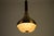 Mid-Century Modern Copper and Acrylic Glass Hanging Lamp, Italy, 1960s For Sale - Image 3 of 11