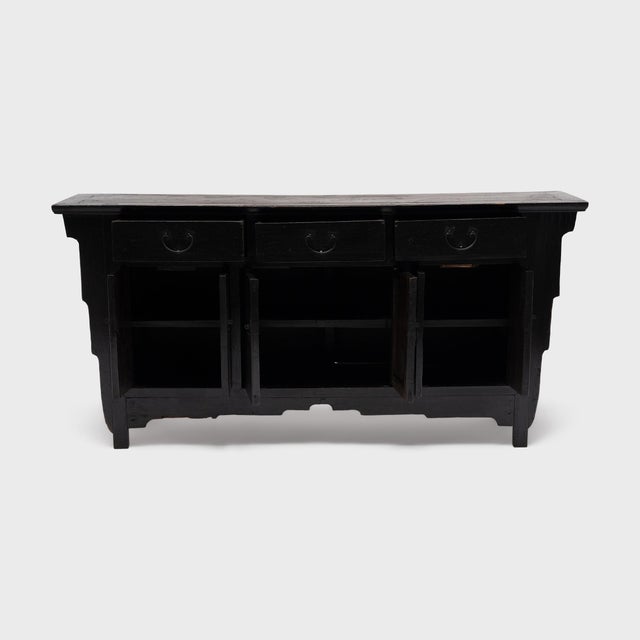 Late 19th Century Chinese Stepped Six Door Coffer, C. 1880 For Sale - Image 5 of 6
