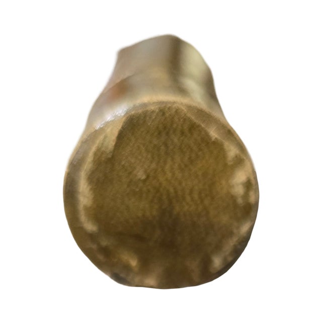 Antique French Crystal Perfume Bottle & Leather Case For Sale - Image 10 of 10