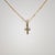 Metal Lab Grown Diamond Cluster Pendant in Solid 14k Gold - Fine Jewelry For Sale - Image 7 of 7