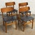 Wood Set of 4 Danish Modern Teak Back Dining Chairs, Farstrup Mobler Circa 1960s For Sale - Image 7 of 7