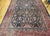 Persian 19th Century Oversized Persian Farahan Sarouk Rug, Hand-Knotted Wool, Allover Geometric Design, Navy & Red, 11x17 For Sale - Image 3 of 16
