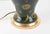 Vintage table lamp realized in Italy in 1960s. Wood, glass, brass and fabric. Very good condition. Up to 250V (Europe/UK...