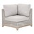 This alluring outdoor modular corner sofa chair will be an ideal addition to your patio or outdoor living space. It is...