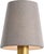 Transitional Visual Comfort Signature 4" Natural Linen Empire Shade For Sale - Image 3 of 3