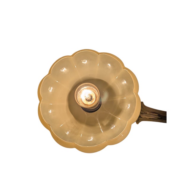 Large 3-Arm Chandelier by Paavo Tynell for Oy Taito AB, 1940s For Sale - Image 14 of 18