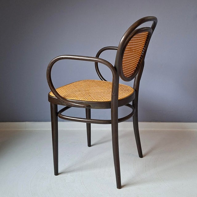 Wood No. 215 RF Chairs by Michael Thonet, 1980, Set of 4 For Sale - Image 7 of 10