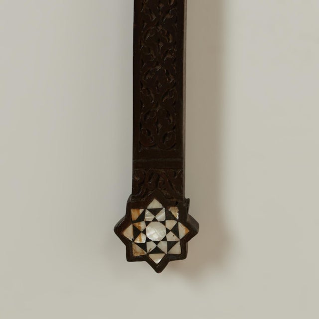 Antique Moroccan Inlaid Wall Bracket or Shelf For Sale In West Palm - Image 6 of 12