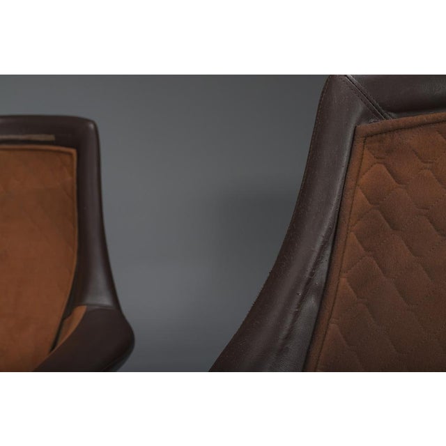 1960s Set of Scandinavian Swivel Armchairs by H.W. Klein for Bramin, 1960s For Sale - Image 5 of 18