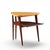 Paul Frankl for Johnson Furniture Mid Century Cork and Mahogany Side End Table For Sale In Chicago - Image 6 of 9