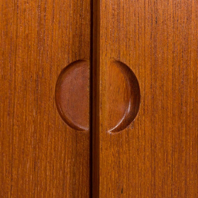 Large Teak Wall Unit by Poul Cadovius for Cado, 1960s For Sale - Image 17 of 18