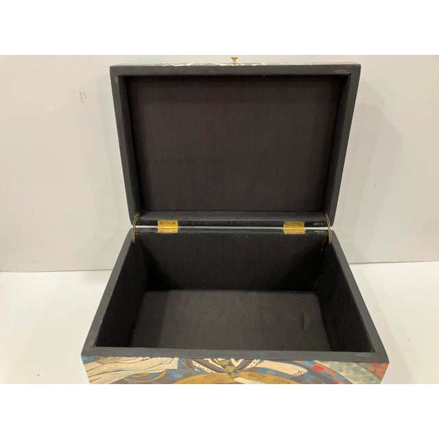 1990s French Art Deco Style Box For Sale - Image 9 of 9