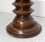 Midcentury Modern French Turned Beech Pedestal, 1940 For Sale - Image 10 of 11