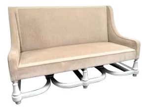 Early 20th Century William & Mary High Back Loveseat