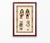 Tribal Atelier Aria Lumae Hopi Kachina Ritual Figures Companion Three Piece Gallery Board Set 18" X 27" For Sale - Image 3 of 18