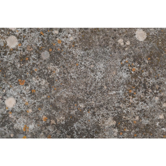 Black 19th Century French Cast Iron Marble Top Bistro Table For Sale - Image 8 of 10