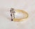 18ct Gold Diamond & Amethyst Dress Ring, 1995 For Sale - Image 3 of 12