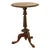 Antique Irish Carved Burl Walnut Spiral Twist Pedestal Tripod Wine Table 1860 For Sale In Portland, OR - Image 6 of 18