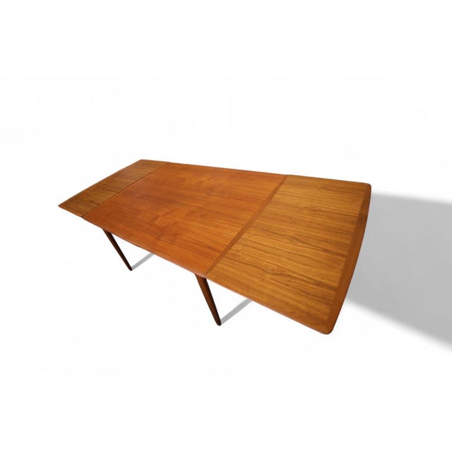 Wide Teak Dining Table by Svend Åge Madsen, 1960s For Sale - Image 9 of 18