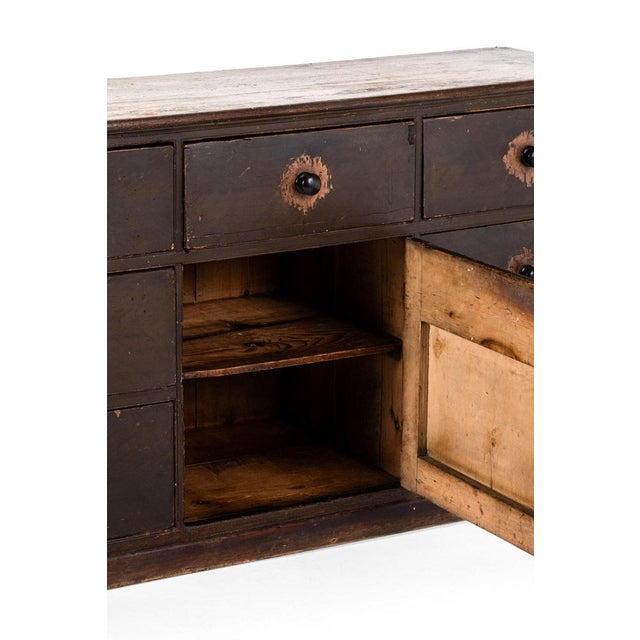 Wood Early Victorian Irish Dresser, 1840s For Sale - Image 7 of 12