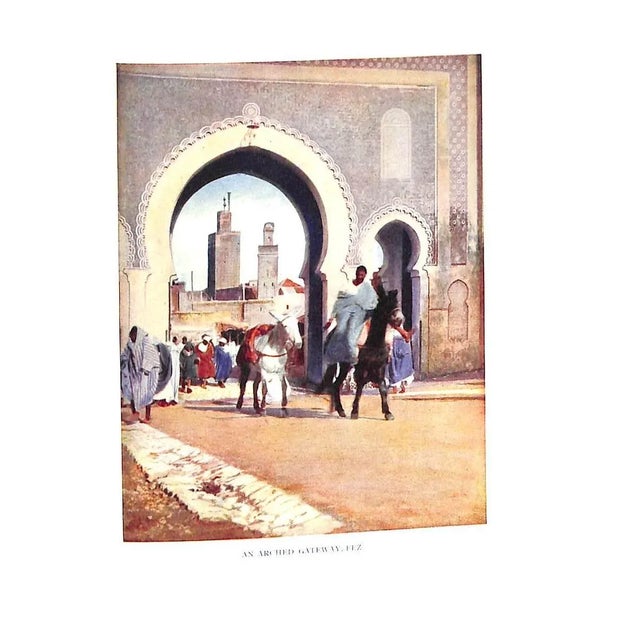 Traditional "Morocco From a Motor" 1927 Vernon, Paul E. For Sale - Image 3 of 13