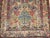 Antique Kerman Lavar Rug, Hand-Knotted Wool, Tree of Life Pattern, Ivory & Turquoise, 5x8 For Sale - Image 9 of 14