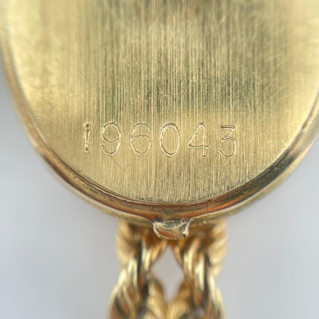 Mid 20th Century Jaguar Ladies Vintage Watch in 14k Yellow Gold For Sale In New York - Image 6 of 8