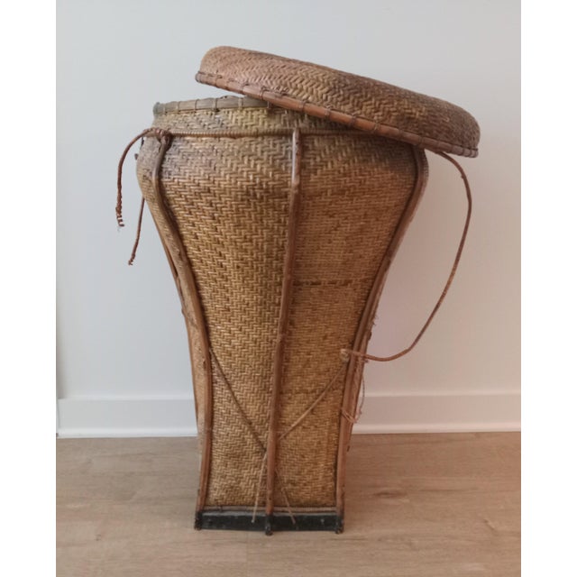 Rustic history - hand-woven piece offers a unique blend of functionality and decorative appeal. Natural materials such as...