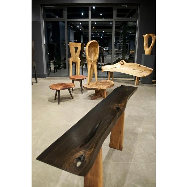 Lime Oak Sculpture by Jörg Pietschmann For Sale - Image 8 of 9