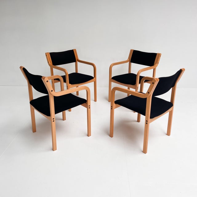 Scandinavian Chair by Po Korhonen, 1980s For Sale - Image 16 of 18