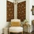 Vintage 1980s Brown Floral Wallpaper For Sale - Image 9 of 11