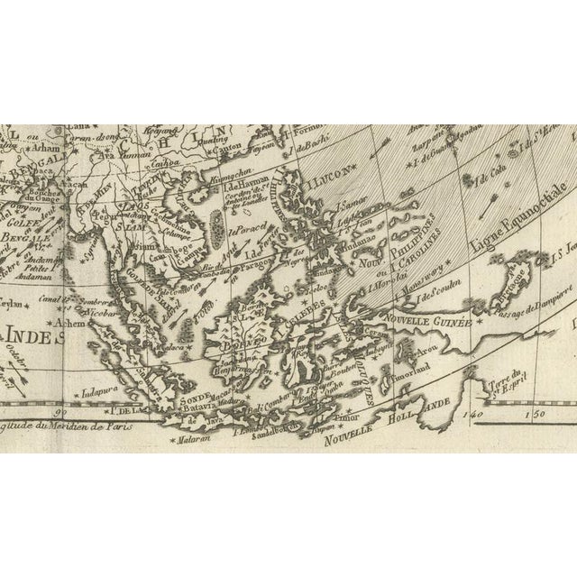 Antique Map by Rigobert Bonne, 1780 For Sale - Image 3 of 10