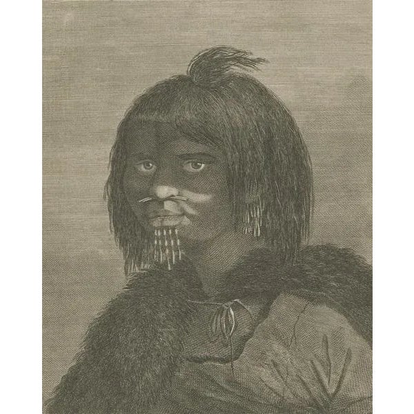 John Webber, Alaskan Woman, 1799, Print For Sale - Image 4 of 6