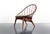 Mid-Century Modern Ib Kofod-Larsen for Selig Hoop Chair - Peacock Chair, Denmark For Sale - Image 3 of 7