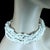 Three-Strand White Howlite Infinity Necklace by Aria Jewelry, 33 In. For Sale - Image 4 of 5