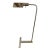 Pre-Owned William Pharmacy Floor Lamp by J Randall Powers for Visual Comfort in Polished Nickel For Sale