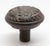 Traditional Antique Asymmetrical Cast Iron Lotus Door Knob For Sale - Image 3 of 4
