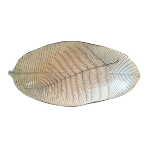 Early 19th Century English Wedgwood Creamware Fern Leaf Shape Dish