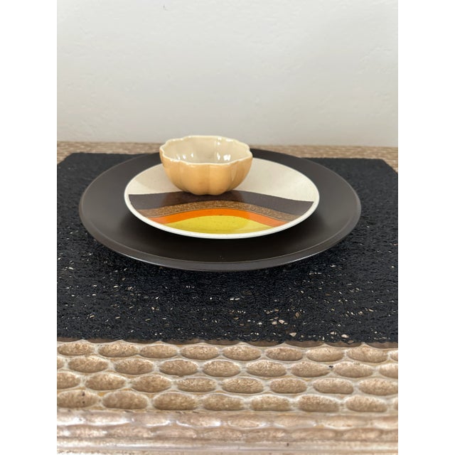 Ceramic Vintage Pumpkin Squash Ceramic Bowls For Sale - Image 7 of 13